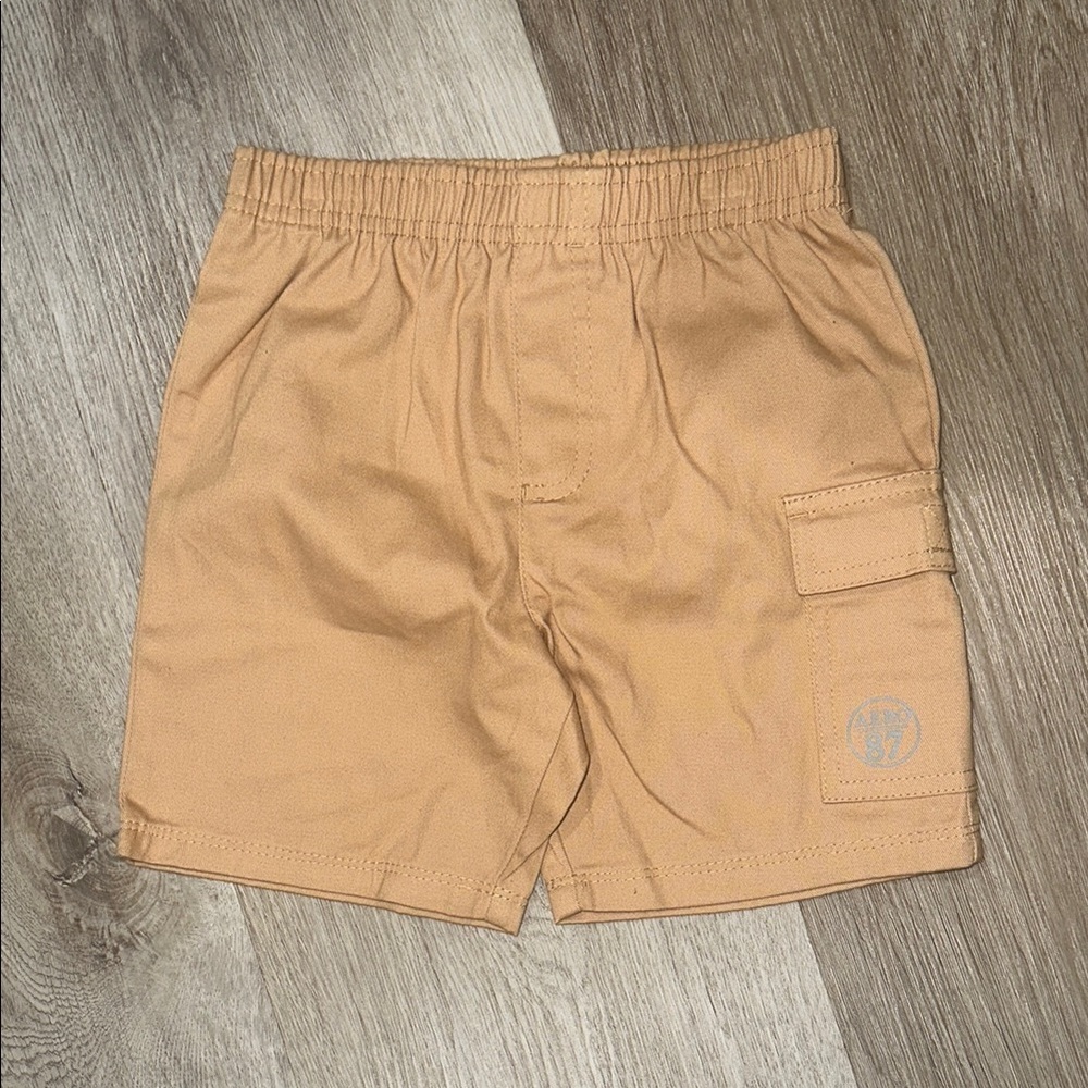 Aeropostale Kids Light Brown Cargo Shorts